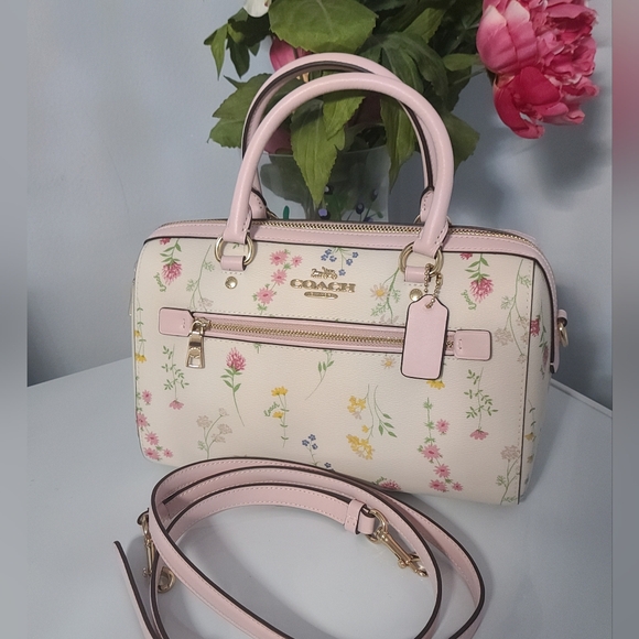 Coach Handbags - Coach Floral Rowan Satchel